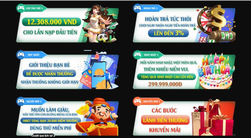 Khuyến mãi ngập tràn